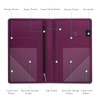 Fintie Server Book Organizer with Zipper Pocket, PU Leather Restaurant