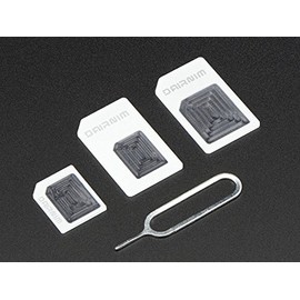 Adafruit SIM Card Adapters - Pack of 3 [ADA2658]