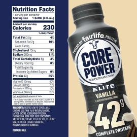 Fairlife Core Power Elite High Protein Shake - Pack of 12