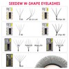 SEEDEW Double Tips 5D Lash Extensions, 0.07mm D Curl MIX8-15mm