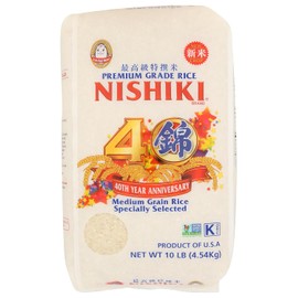 Nishiki Premium Sushi Rice, 10lbs