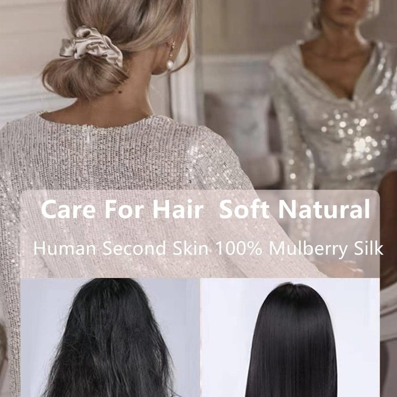 Suncdelv Slik Toalla De Seda Para El Cabello, Resistente A