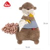 Fehn Warming Animal Otter - Soothing Cuddly Toy with Removable