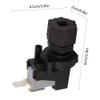 Disposal Switch, 125-250V Air Switch with Adjustable Differential Pressure for