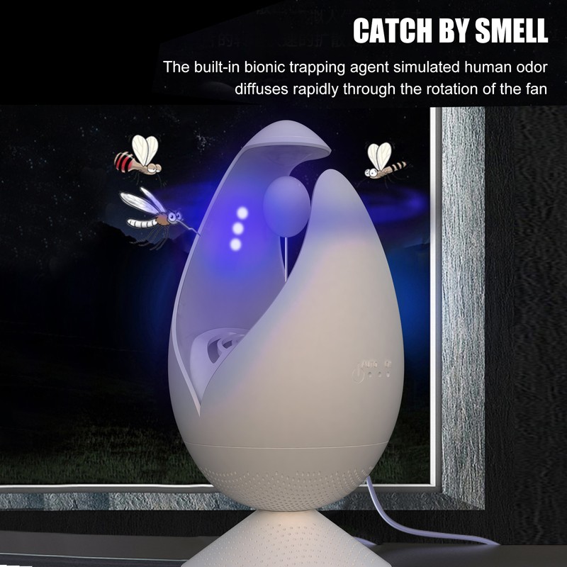 Indoor Fly Trap Mosquito Catcher & Killer with Strong Suction
