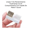 Estuche Para 30 Borcas Punta Drill De Uñas Cepillo Limpieza