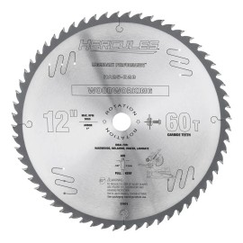 Hoja Sierra Circular Corte Carpinteria Hercules 12p 60d