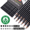 MARTCOLOR Drawing Sketching Pencils Set, 12 Pack Graphite Pencils(14B -
