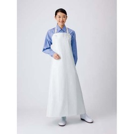 Kawanishi #4030 Antibacterial Vinylon Front Wake Bib White L