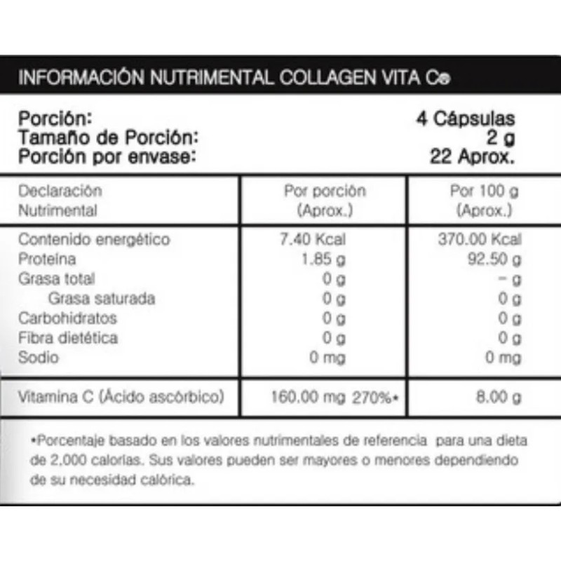 Colgeno Hidrolizado Vitamina C Dharmalife 90 Tabletas Sin Sabor