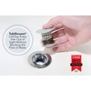 TubShroom and SinkShroom Drain Protectors Hair Catchers for Bathtubs and