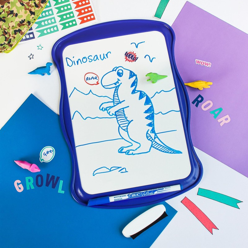 BIC Velleda Cliiip Whiteboard Set 21 x 31 cm Wiper