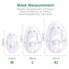 Agooteam 3 Pack Oxygen Mask for Adult Face with 7'