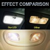 CHUSYYRAY Dash Instrument Cluster Gauge White SMD LED LIGHT KIT
