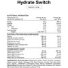 Switch Nutrition Hydrate Everyday Sugar Free Electrolytes Lemon Lime 300g