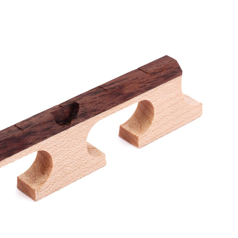 Alnicov 2pcs 5-String Rose Wood Banjo Leader Bridge Saddle with