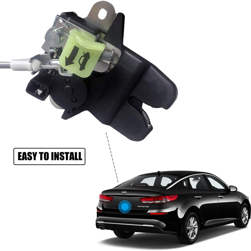 Unikpas Rear Trunk Lid Latch Compatible for 2016-2020 KIA Optima