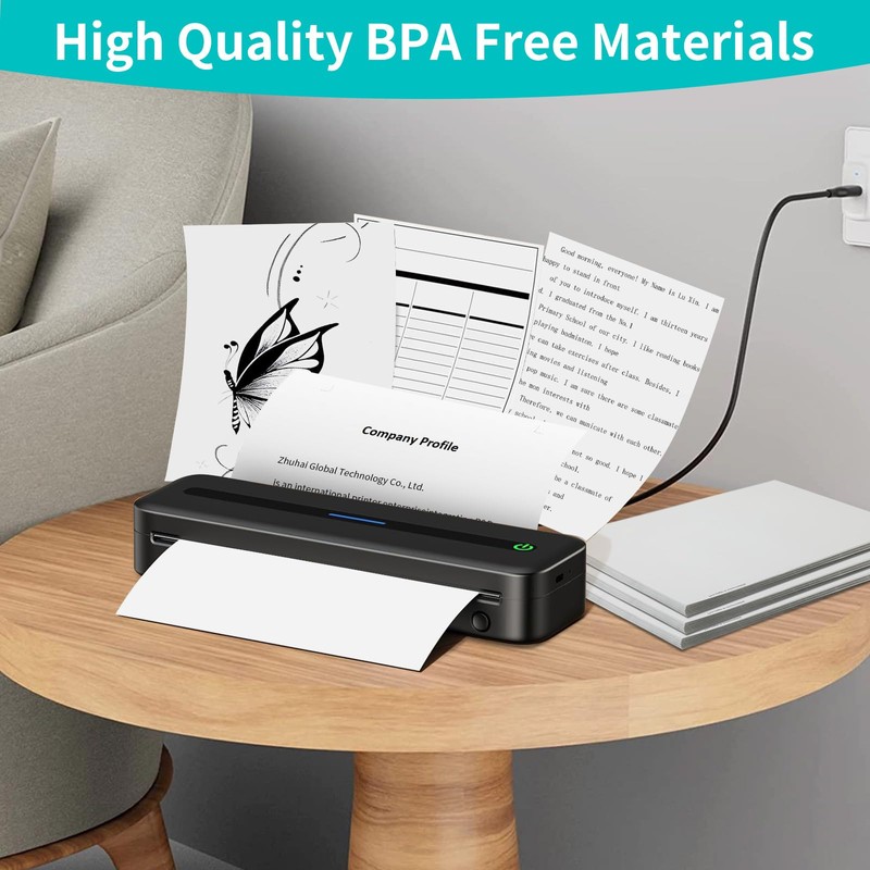 (100 Sheets) Thermal Paper A4 Compatible with Most A4 Thermal