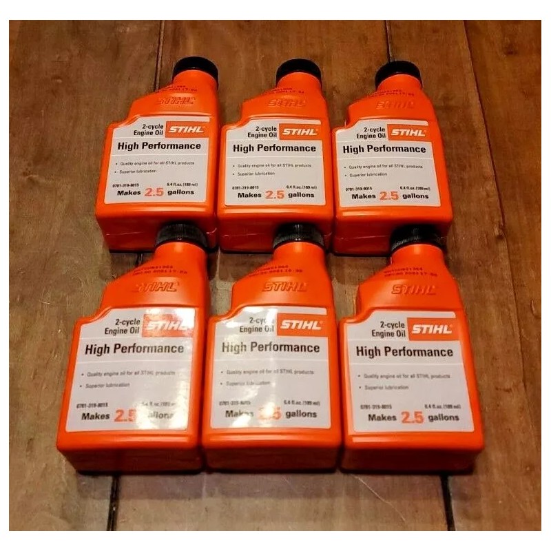 STIHL NEW Genuine STIHL (6) 2.5 Gal HP High Performance