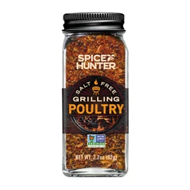 Spice Hunter Salt Free Poultry Grill & Broil Blend, 2.2-Ounce Jar