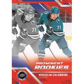2025 Upper Deck NHCD Hockey #NHCD1 Macklin Celebrini Rookie Card RC Hockey Card