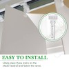 Vertical Blinds Replacement Stem and Gear Used for Headrail, Carrier