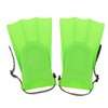 CORHAD Swimming Training Fliers Snorkeling Fins Green Adjustable Flippers for