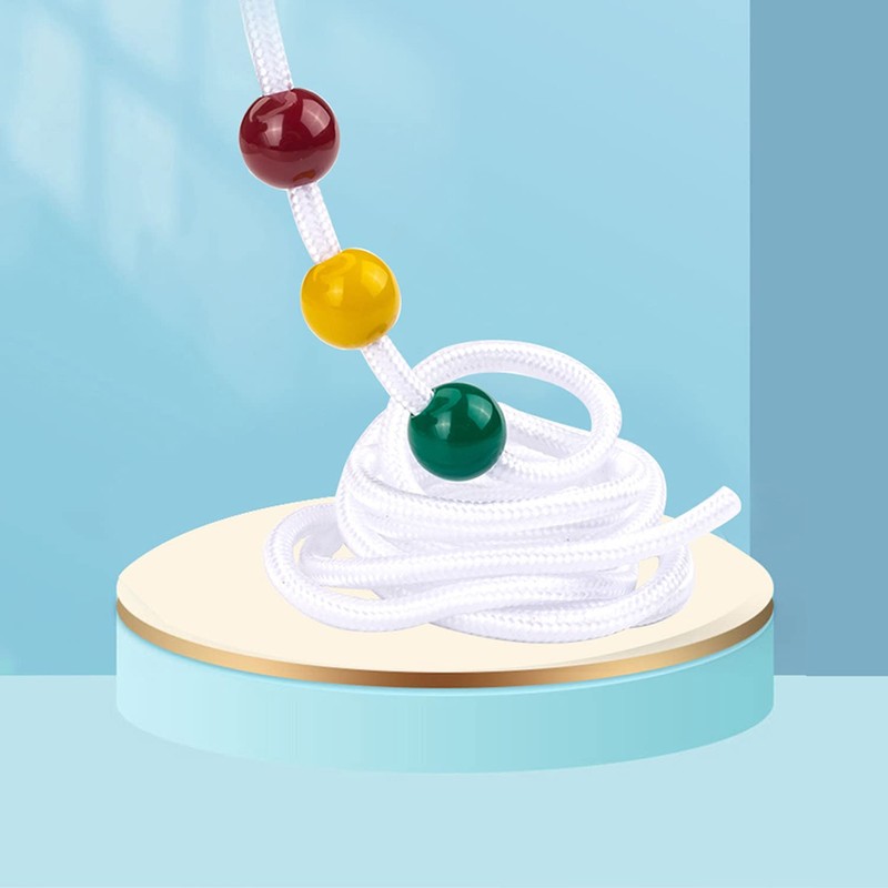 Brock String, Vision Convergence Training Tool with 3 colors beads,