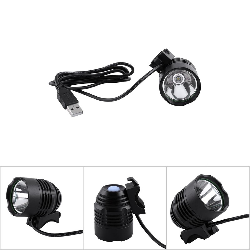 Waterproof 1200LM USB Bicycle Headlight Torch Light Strobe Front Light