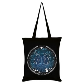 Grindstore Moonlit Tryst Tote Bag Black 32x44cm