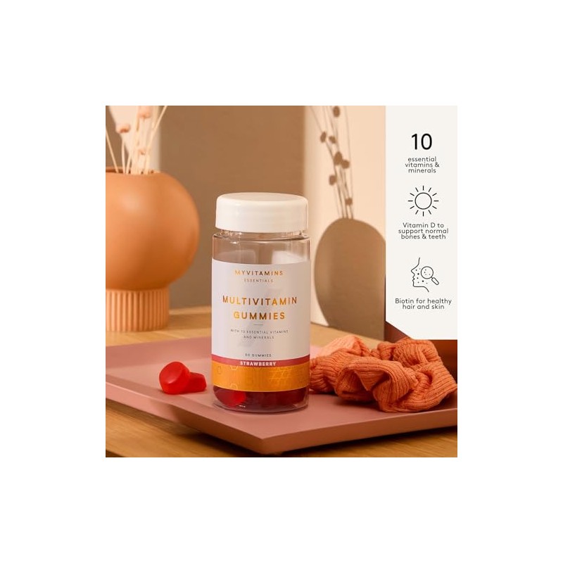 Myprotein Multivitamin Jelly Beans – Apple, Orange & Raspberry Flavour