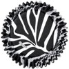 Wilton 415-0516 ColorCups Black/White Zebra Standard Baking Cups, 36 Count