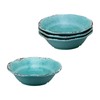 Supreme Housewares 12-Piece Melamine Dinnerware Set, Includes Dinner Plates, Salad
