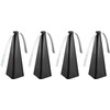 Treva FD15001 Bug and Fly Deterrent/Repellent Fan, 4 Pack, Black