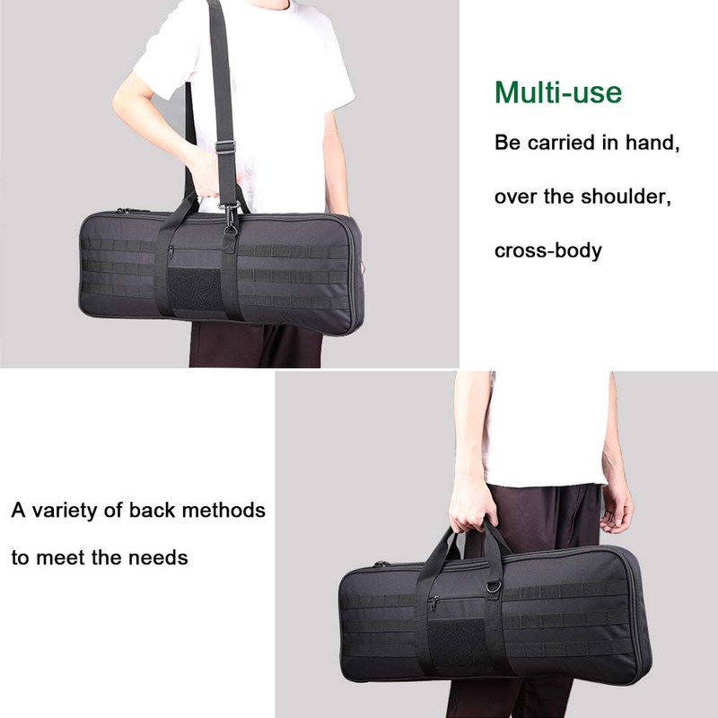 KRATARC Archery Takedown Recurve Soft Bow Case Tactical Bow Holder