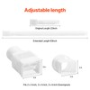 VEVOR Rain Gutter Downspout Extensions, 2-Pack Flexible Downspout Extender, Down