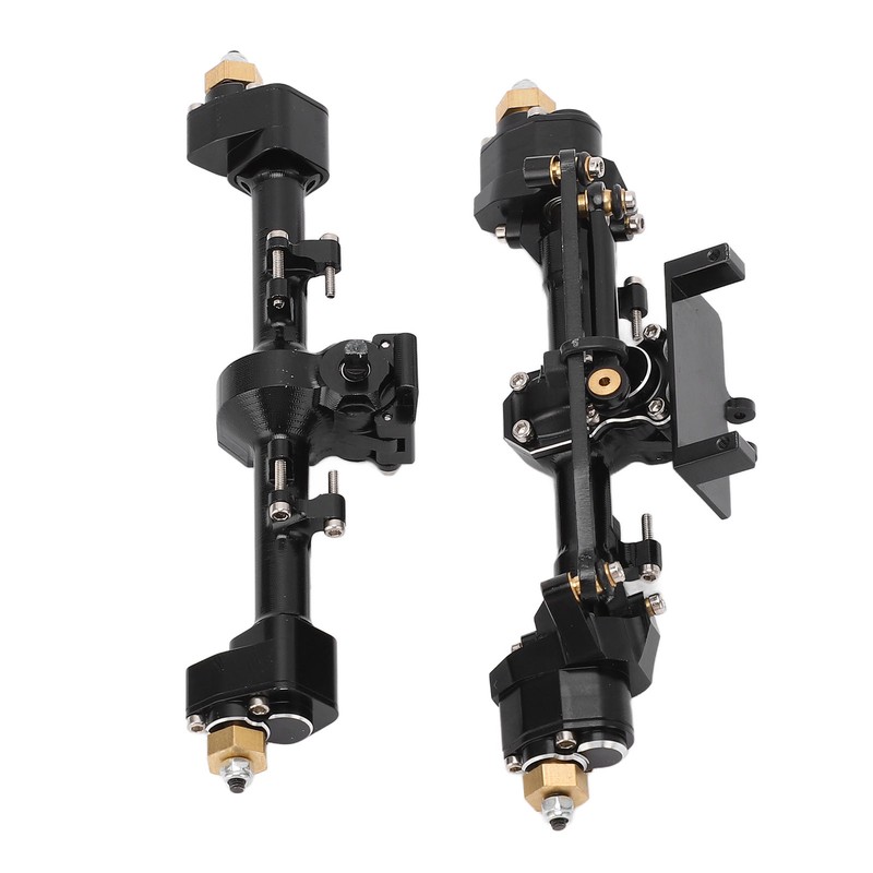 RC Car Metal Complete Front Rear Portal Axle Set Assembly