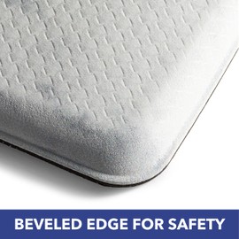 SoHome Cozy Living Anti-Fatigue Kitchen Mat for Floor, Cushioned Kitchen Runner Rug, Non Slip, Easy Wipe Clean, 1/2 Inch Thick Kitchen Mats, 18" x 55" Cabernet