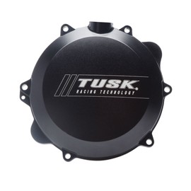 Tusk Impact Billet Clutch Cover Black Compatible with KTM 300 XC-W 2019-2023/300 XC 2019-2022