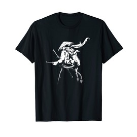 The Ghost Samurai Warrior Anime Manga Bushido T-Shirt