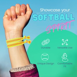 Softball Hair Accessories, Girls Softball Hair Ties, Perfect Softball Player and Softball Teams