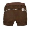 BONDI Boys Faux Leather Shorts for Boys 91385 Brown Size