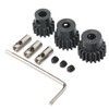 RC Metal Spur Gear Set Motor Pinion Gears Kit 52T