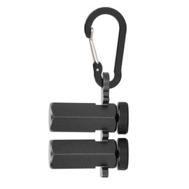 Stair Gauges for Framing Square Tall Stops Attachment Jigs Non Slip with Holder Aluminum Alloy Black