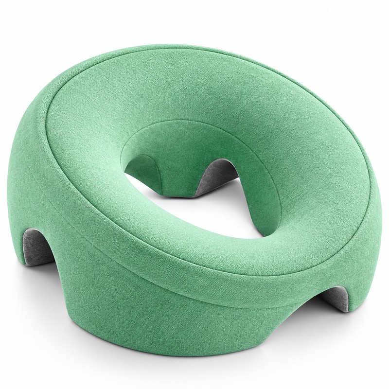 Memory Foam Face Down Pillow for Prone Rest – Open-Center