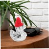iplusmile Reflective Ornament Shiny Desktop Decoration Unique Christmas Home Accent