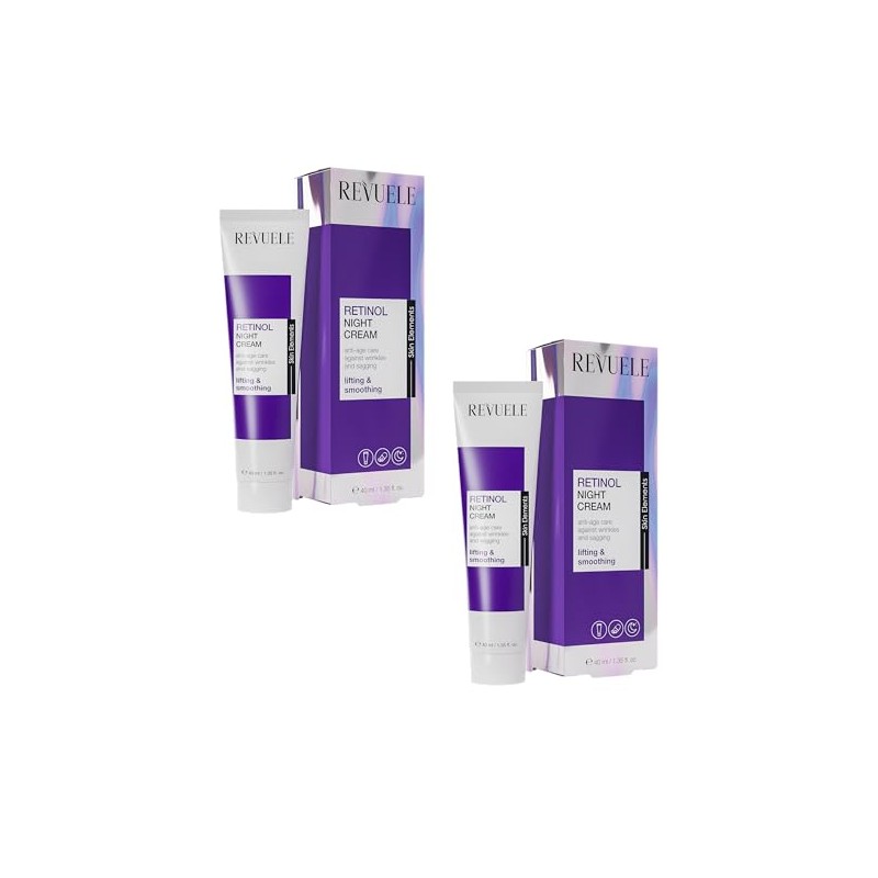 2er. Pack REVUELE RETINOL NACHTCREME 2x40 ml