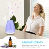 Homeweeks Diffusers, 100ml Colorful Essential Oil Diffuser with Adjustable Mist