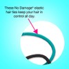 Scunci Effortless Beauty Large No-damage Multi-color Elastics