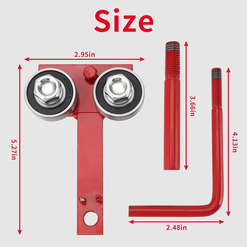 Chainsaw Bar Rail Tightening Repair Tool, Cast Iron Aluminum Bar